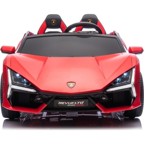 Pojazd elektryczny Lamborghini Revuelto XL, czerwony