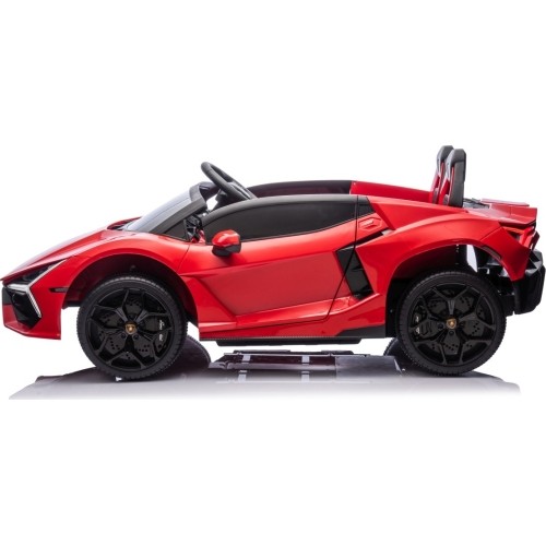 Pojazd elektryczny Lamborghini Revuelto XL, czerwony
