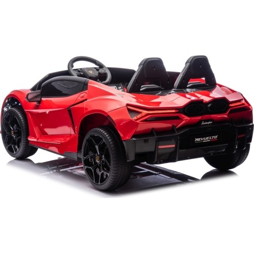 Pojazd elektryczny Lamborghini Revuelto XL, czerwony