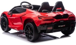 Pojazd elektryczny Lamborghini Revuelto XL, czerwony