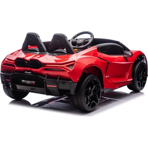 Pojazd elektryczny Lamborghini Revuelto XL, czerwony