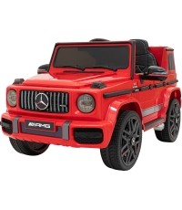 Pojazd elektryczny dla dzieci Mercedes G63, czerwony