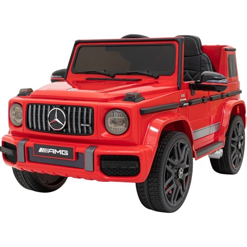 Pojazd elektryczny dla dzieci Mercedes G63, czerwony