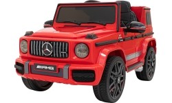 Pojazd elektryczny dla dzieci Mercedes G63, czerwony