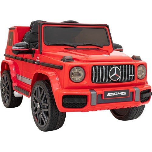 Pojazd elektryczny dla dzieci Mercedes G63, czerwony