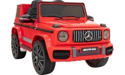 Pojazd elektryczny dla dzieci Mercedes G63, czerwony