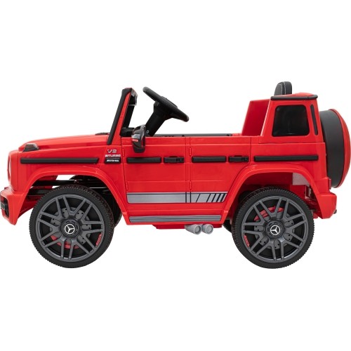 Pojazd elektryczny dla dzieci Mercedes G63, czerwony