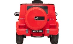 Pojazd elektryczny dla dzieci Mercedes G63, czerwony