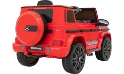 Pojazd elektryczny dla dzieci Mercedes G63, czerwony