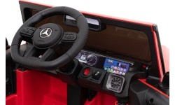 Pojazd elektryczny dla dzieci Mercedes G63, czerwony