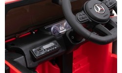 Pojazd elektryczny dla dzieci Mercedes G63, czerwony