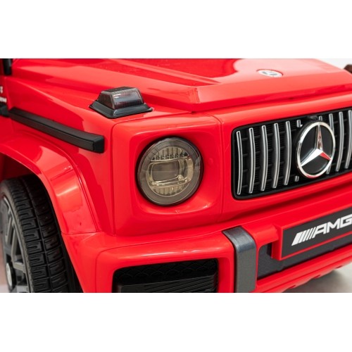 Pojazd elektryczny dla dzieci Mercedes G63, czerwony