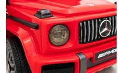 Pojazd elektryczny dla dzieci Mercedes G63, czerwony