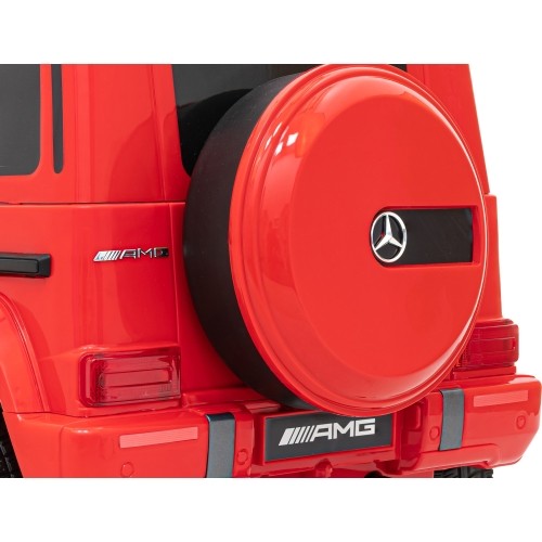 Pojazd elektryczny dla dzieci Mercedes G63, czerwony