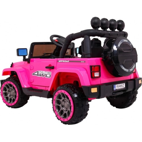 Pojazd terenowy Full Time 4WD, różowy