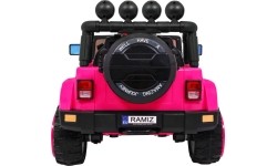 Pojazd terenowy Full Time 4WD, różowy
