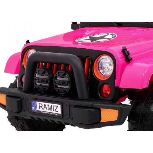 Pojazd terenowy Full Time 4WD, różowy