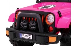 Pojazd terenowy Full Time 4WD, różowy
