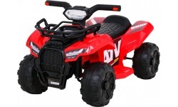 Pojazd elektryczny quad Quad Storm, czerwony
