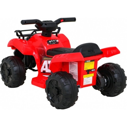 Pojazd elektryczny quad Quad Storm, czerwony