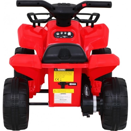 Pojazd elektryczny quad Quad Storm, czerwony
