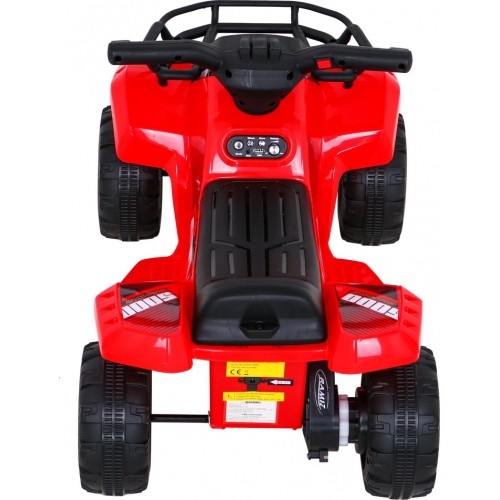 Pojazd elektryczny quad Quad Storm, czerwony