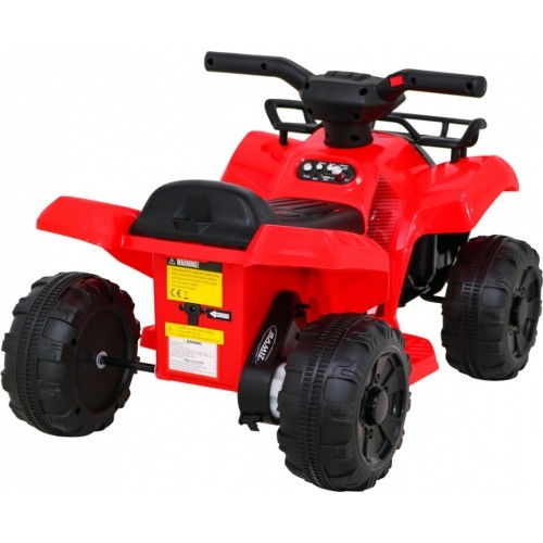Pojazd elektryczny quad Quad Storm, czerwony