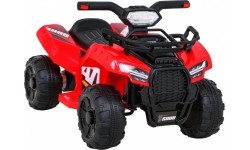 Pojazd elektryczny quad Quad Storm, czerwony
