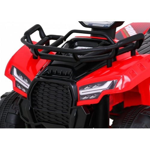 Pojazd elektryczny quad Quad Storm, czerwony