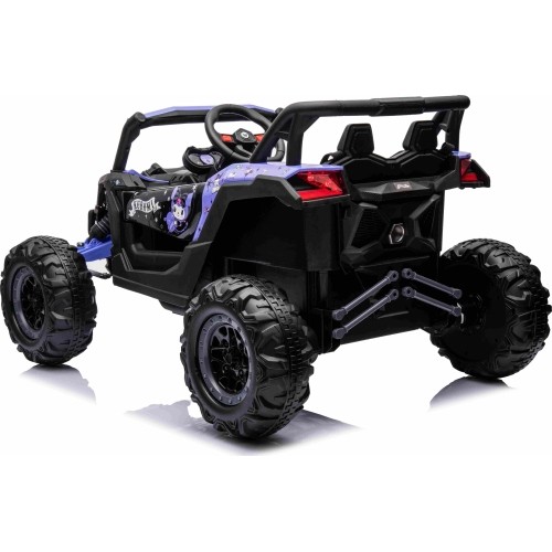 Pojazd elektryczny Buggy ATV Defend 4x4 KUROMI, fioletowy