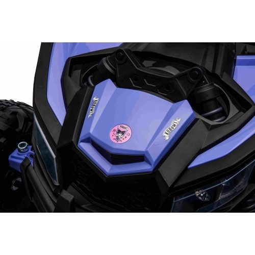 Pojazd elektryczny Buggy ATV Defend 4x4 KUROMI, fioletowy