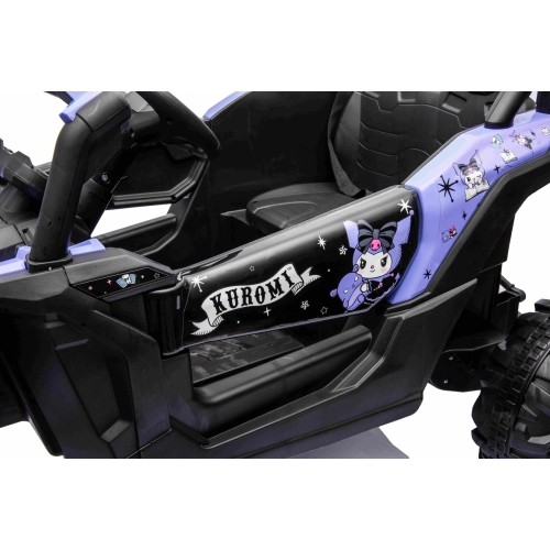 Pojazd elektryczny Buggy ATV Defend 4x4 KUROMI, fioletowy