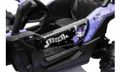 Pojazd elektryczny Buggy ATV Defend 4x4 KUROMI, fioletowy