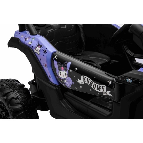 Pojazd elektryczny Buggy ATV Defend 4x4 KUROMI, fioletowy