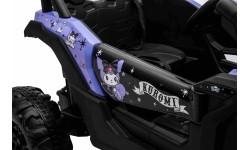 Pojazd elektryczny Buggy ATV Defend 4x4 KUROMI, fioletowy