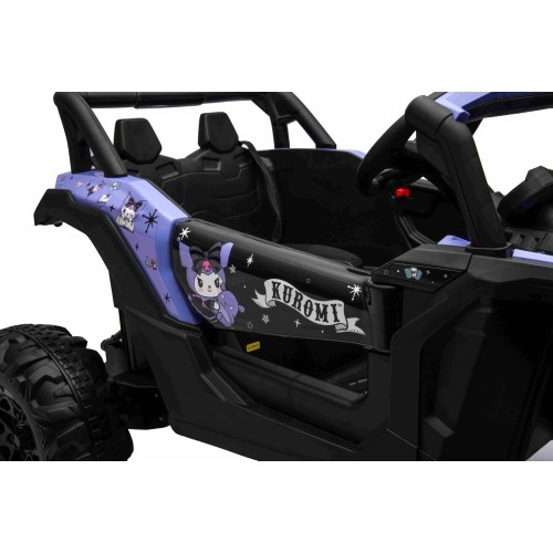 Pojazd elektryczny Buggy ATV Defend 4x4 KUROMI, fioletowy