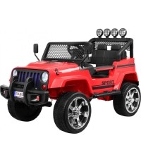 Pojazd elektryczny dla dzieci Raptor Drifter 4 x 4 czerwony