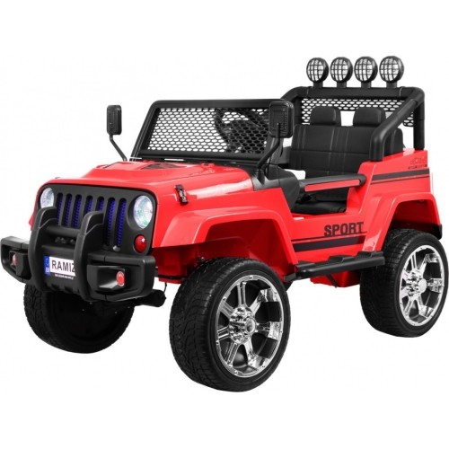 Pojazd elektryczny dla dzieci Raptor Drifter 4 x 4 czerwony