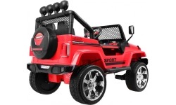 Pojazd elektryczny dla dzieci Raptor Drifter 4 x 4 czerwony