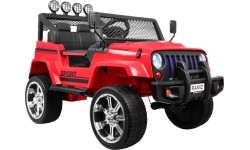 Pojazd elektryczny dla dzieci Raptor Drifter 4 x 4 czerwony