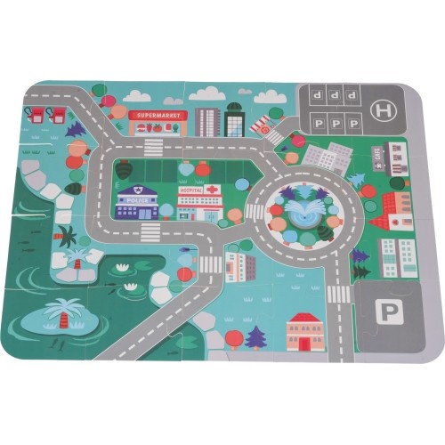 Wooden Blocks City 115pcs. + Sorter