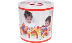 Wooden Blocks City 115pcs. + Sorter