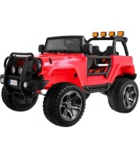 The Monster Jeep 4x4 czerwony