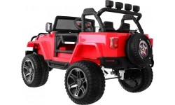 The Monster Jeep 4x4 czerwony