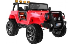 The Monster Jeep 4x4 czerwony