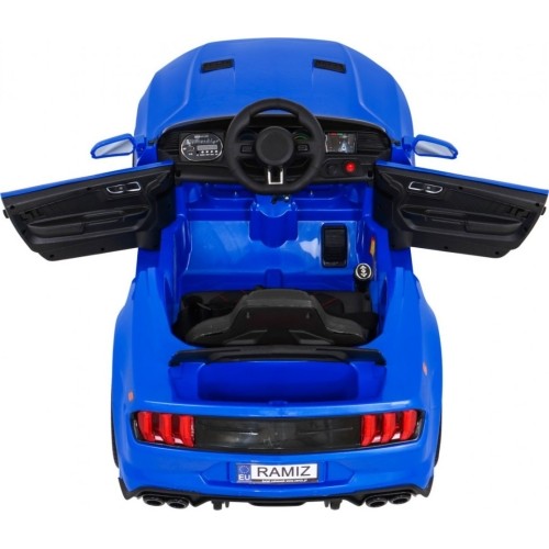 Pojazd elektryczny GT Sport, niebieski
