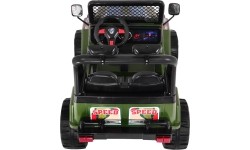 Pojazd elektryczny RAPTOR Drifter koła EVA 2.4G zielony
