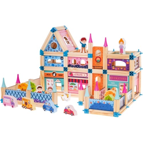 Wooden House For Princess 278pcs.
