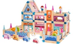 Wooden House For Princess 278pcs.