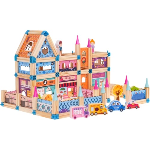 Wooden House For Princess 278pcs.